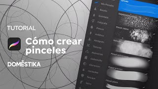 TUTORIAL Procreate  Cómo Crear un Pincel de Dibujo  Jaime San Juan  Domestika [upl. by Sinegra]