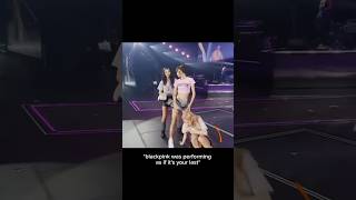 Rose did the boombayah step 😂blackpinklisarosejisoojennieconcertosakablinkkpopshortsfeed [upl. by Petersen]