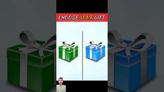 Choose you Gift 🎁💝 amazingfacts riddles puzzle emojichallenge shorts [upl. by Nauqas]