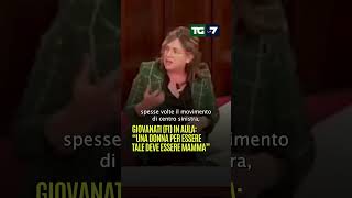 Giovanati FI in aula quotUna donna per essere tale deve essere mamma” [upl. by Landers148]