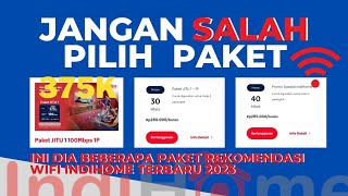 Promo paket indihome terbaru 2023 l rekomendasi paket WiFi indihome [upl. by Liebermann]