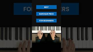 Best baroque piano piece for beginners [upl. by Bathsheeb]