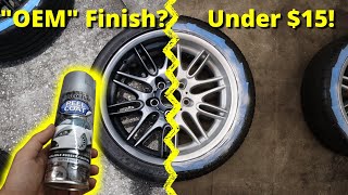 Refinishing my RUINED M5 Wheels for Under 15 Alloy Peel Coat DIY [upl. by Jaymie163]