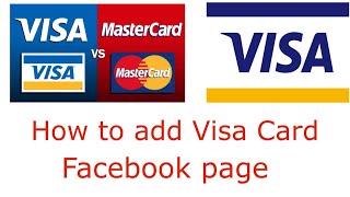 How to add Visa Card on facebook account for boost advertising [upl. by Simson]