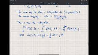 Advanced FEM  Elastostatics in 1D Isoparametric mapping [upl. by Atimed23]