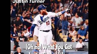 Los Angeles Dodgers Walk Up Songs 2018 Updated [upl. by Einnus]