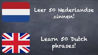 NT2 A0A2 Dutch for Beginners  50 Dutch Phrases you want to know learndutch conversation [upl. by Norene266]