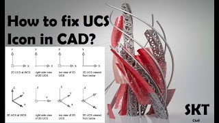 UCS Icon Command in CAD۔Discover hidden benefits ucsfixing [upl. by Iney]