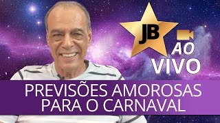 Previsões amorosas para o carnaval  JOÃO BIDU AO VIVO 23022017 [upl. by Weight]