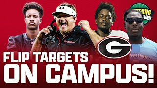 UGA Football SURGING Toward No 1 Ranked Class  Georgia Bringing In Elite Recruits For Auburn Game [upl. by Katie]