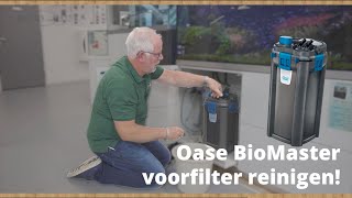 🐟 Oase BioMaster voorfilter schoonmaken stap voor stap  Heems TV  Vlog 7 [upl. by Anikat]