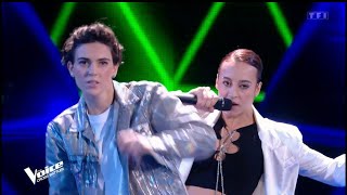 The Voice 2023  Prichia et Mea chantent quotAlors on dansequot énorme performance du duo [upl. by Mossman897]