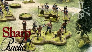 Tabletop CP Sharp Practice Battle Report An Encounter [upl. by Mildred]