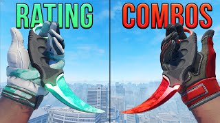 Rating Your CS2 Glove Knife Combos Competition [upl. by Nnylrac]