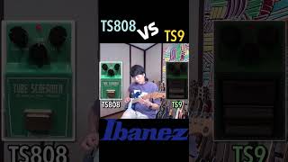 REVIEW Ibanez TS808 vs TS9 [upl. by Otrebogad]