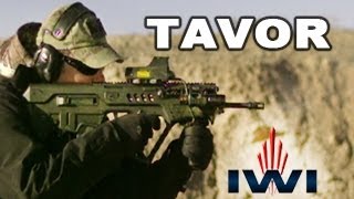 The all new TAVOR  SLOW MO ShotShow 2013  RatedRR  IWI [upl. by Vedi]