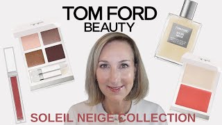 TOM FORD SOLEIL NEIGE 2024 COLLECTION  BLACK DIAMOND EYE QUAD  HIGH ALTITUDE BLUSH  LUXE GLOSS [upl. by Ddej545]