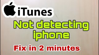 itunes not detecting my iphone hindi  Unbox Energy [upl. by Jueta]