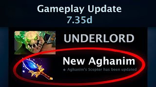 How Valve Broke Underlord in 735d Patch Dota 2 New Aghanim Scepter [upl. by Dewie]