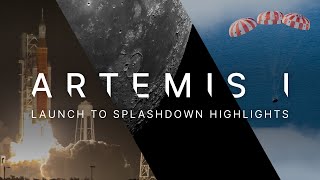 NASA’s Artemis I Moon Mission Launch to Splashdown Highlights [upl. by Nare]