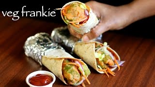 veg frankie recipe  veg kathi roll recipe  veg frankie roll recipe [upl. by Meehsar928]