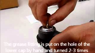 How to assemble a Grease Fitting on a Deeza Outer Tie Rod End [upl. by Blaseio]