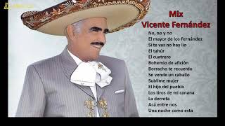 Los mejores éxitos de Vicente Fernandez  Música de Vicente para escuchar [upl. by Martell]