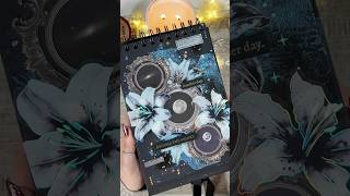 ASMR Space amp Galaxy spread 🪐🌌asmr planet space star scrapbookwithme artjournal [upl. by Alithea]