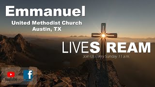 Emmanuel UMC Austin 1100 AM English 20 October 2024 [upl. by Airotcivairam385]