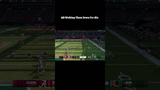 Tip Toeing collegefootball ncaa [upl. by Nyrmac]