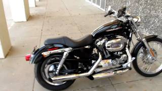 Harley Sportster 1200 Custom Screamin Eagle Exhaust [upl. by Mcgruter183]