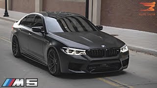 This black BMW F90 M5 stole my soul DETROIT AUTO SHOW 2019 [upl. by Annehcu58]