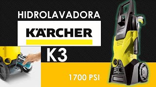 Hidrolavadora Karcher K3 1700 PSI  Review [upl. by Alana]