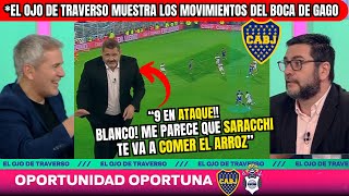 🚨👁️¡TRAVERSO ANALIZA a BOCA🔵🟡¡LOS MOVIMIENTOS CLAVE del BOCA de GAGO🔝🔥¡9 en POSICIÓN OFENSIVA🔥 [upl. by Jenelle496]