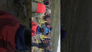 Practice with crampons  Basic Mountaining Course BMC49  NIMAS trekkingvlog mountainvlogs [upl. by Marillin]