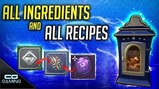 Destiny 2 The Dawning  All Evas Holiday Oven Recipes  How To Get All Ingredients [upl. by Ori]