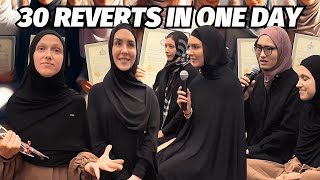 30 Australian Females Accept Islam on The Same Day [upl. by Ky]