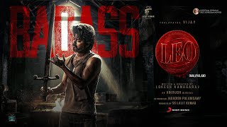 LEO Malayalam  Badass Lyric  Thalapathy Vijay  Lokesh Kanagaraj  Anirudh Ravichander [upl. by Mullane848]