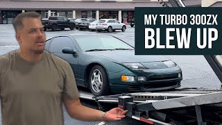 My Twin Turbo 300zx blew up  My Build Plans [upl. by Chadburn]