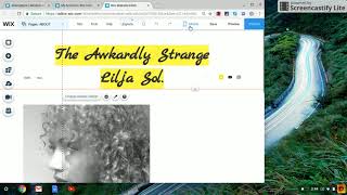 How to edit your wixsite  How to Add gallery [upl. by Nasaj501]