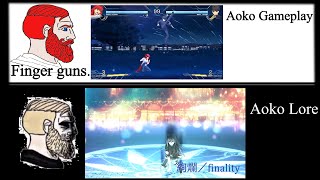 Aoko Gameplay vs Aoko Lore [upl. by Otilrac]