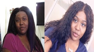 Styling My Wet amp Wavy Hair  Zury Sis Brazilian Deep Wave  Boujee Blasian [upl. by Descombes]