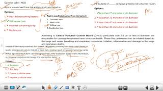 ICMR JRF 2022 question paper discussion part 5 icmrjrf2022 csirnet2022 icmrexam [upl. by Adahs]