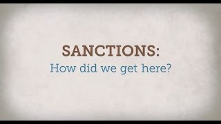 Sanctions How Did We Get Here [upl. by Aleil]