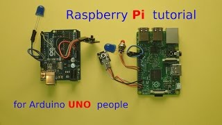 Raspberry Pi tutorial for Arduino Uno people video 13 [upl. by Attelahs262]