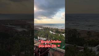 Kamelya Collection Selin Hotel Antalya Side🎄🎉🏝️ travelturkey newyear2024 shorts [upl. by Sheilah]