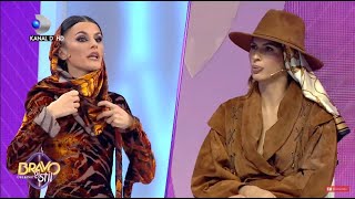 Bravo ai stil  Ruxi VS Madalina Regina Tu combini barbatii numai cand esti stafie nalucaquot [upl. by Inilam]