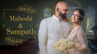 Maheshi amp Sampath  Wedding Day  2023 [upl. by Robbin]