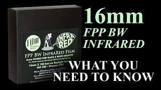 16mm  FPP BW Infrared Film  Overview  Usage Tips [upl. by Nov80]