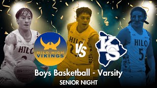 Hilo Vikings vs KS Hawaii Warriors  1272024 Boys Basketball [upl. by Cud]